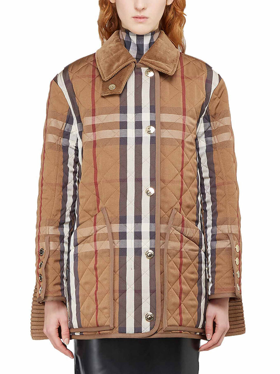 Nova Check Motif Jacket