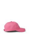 GANNI Cappellino da Baseball con Ricamo del Logo in Rosa Rosa flgan0251003pin