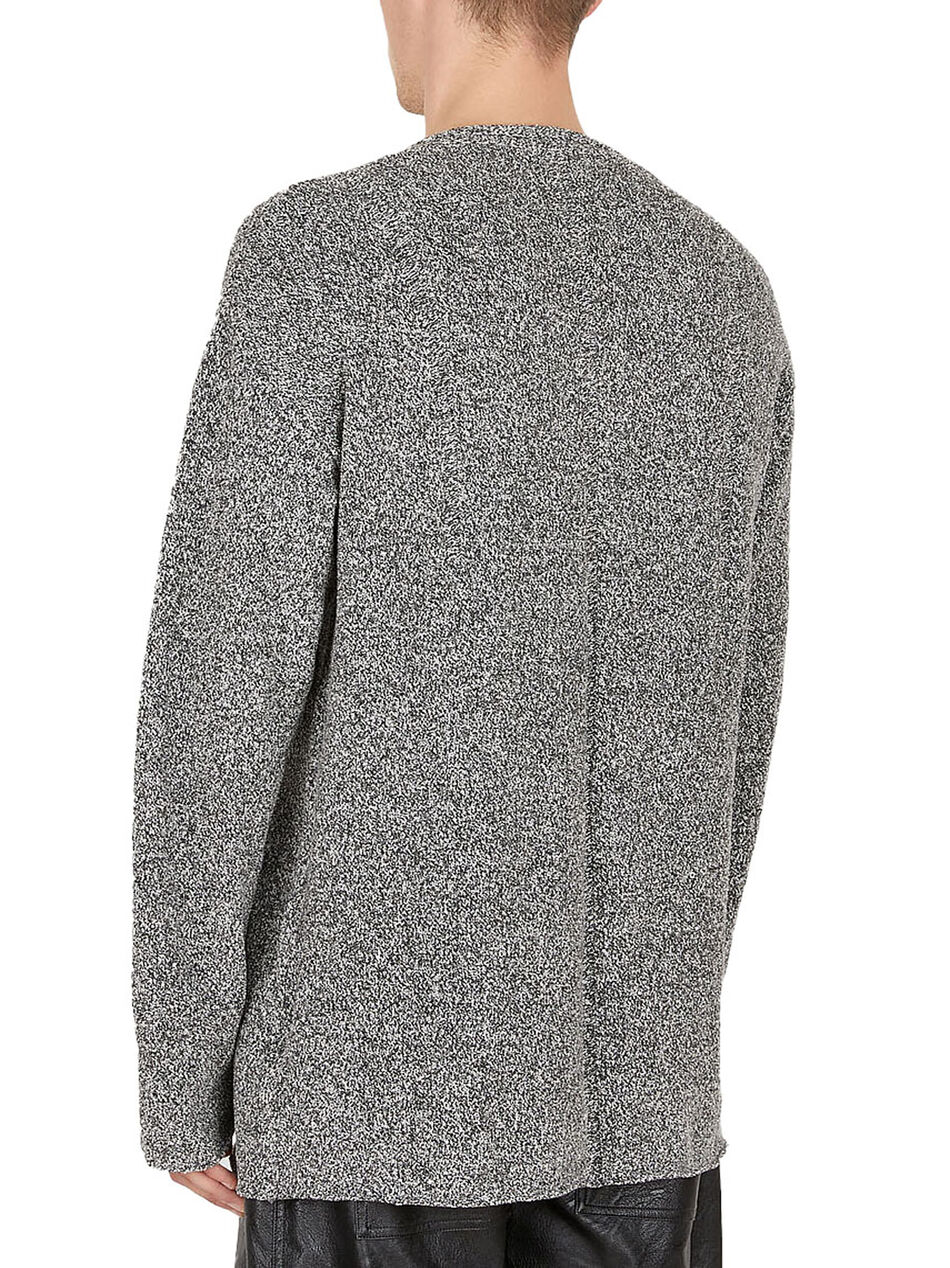 Marled Boucle V-Neck Sweater
