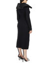 Blumarine Oversized Collar Knit Dress in Black  flblm0249018blk