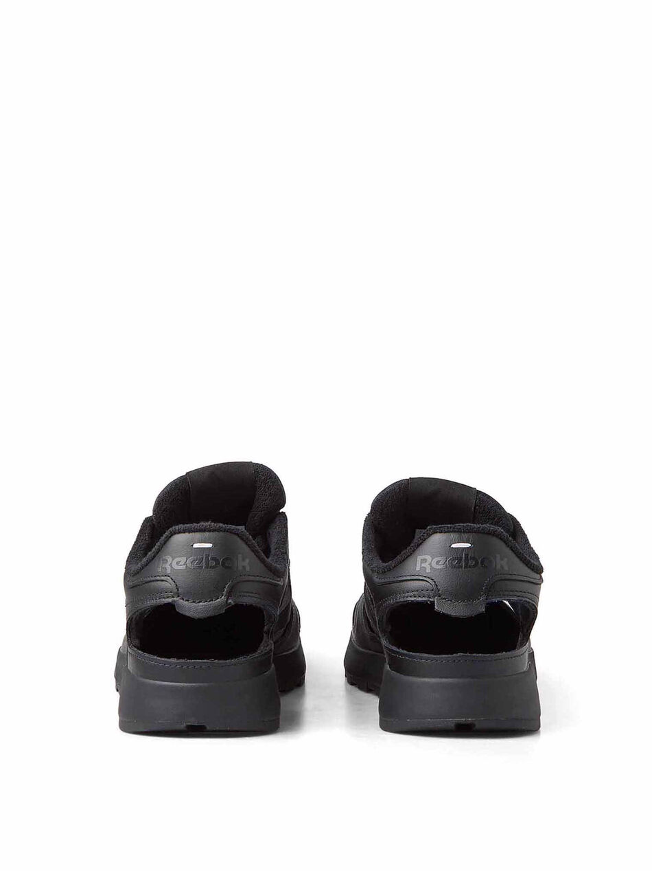 Classic Leather DQ Sneakers in Black