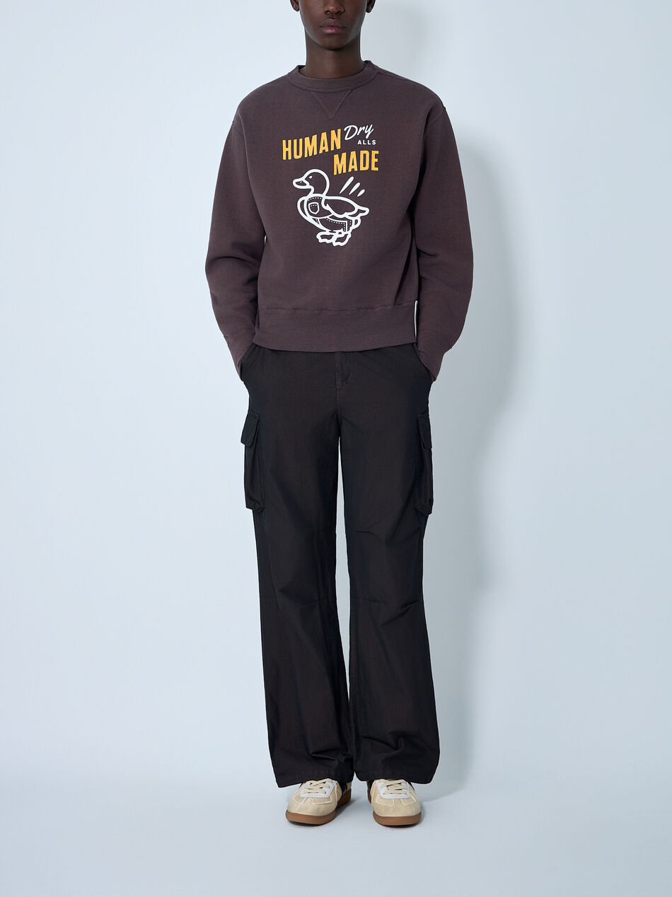 Logo Motif Sweatshirt