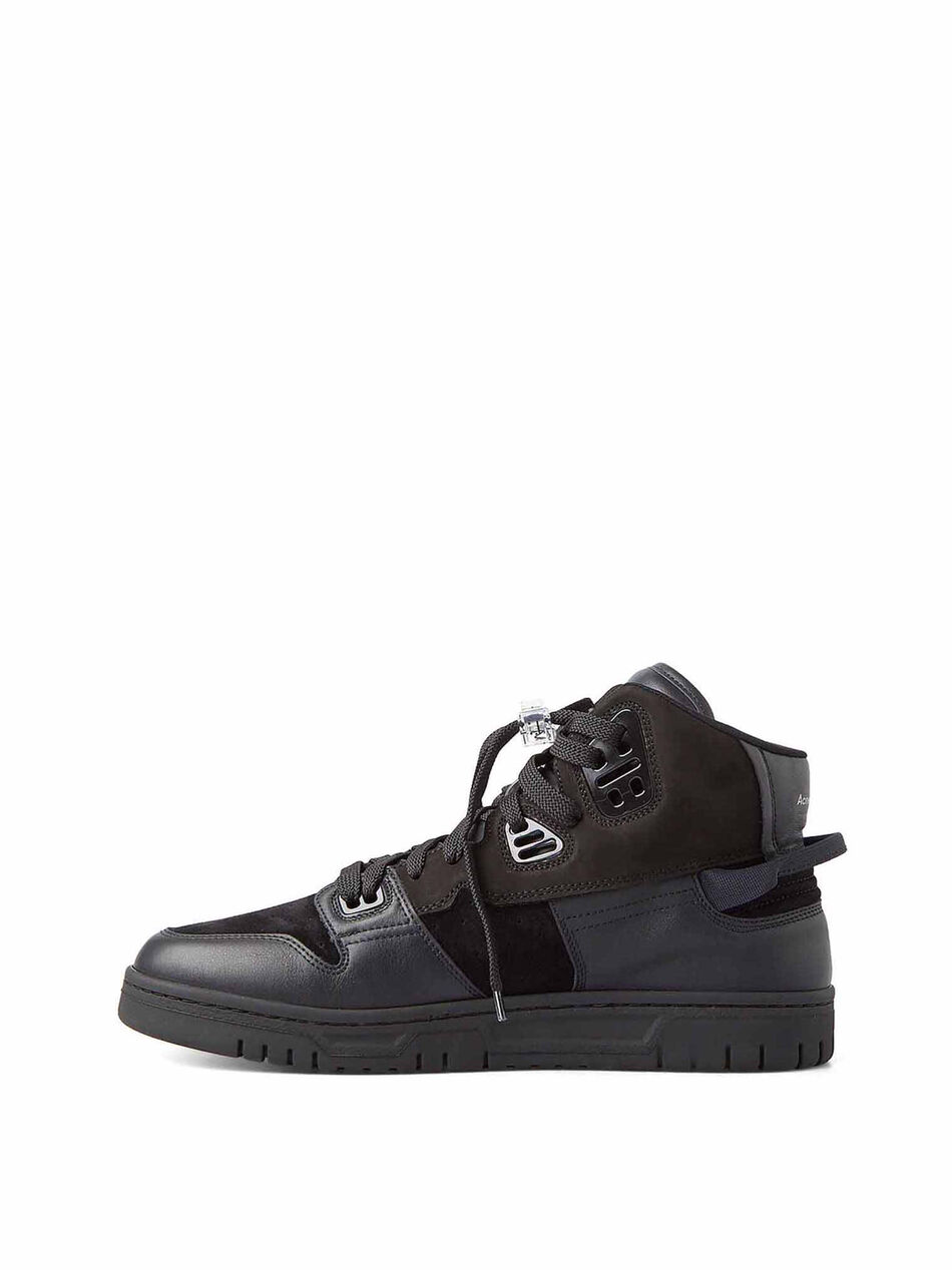 High Top Black Sneakers