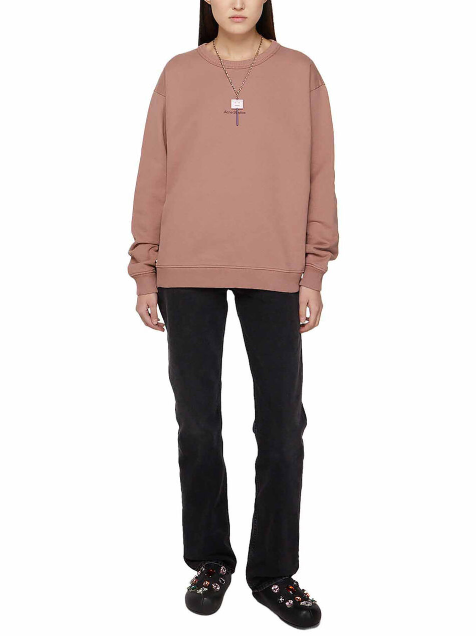 Face Collection Cotton Sweatshirt