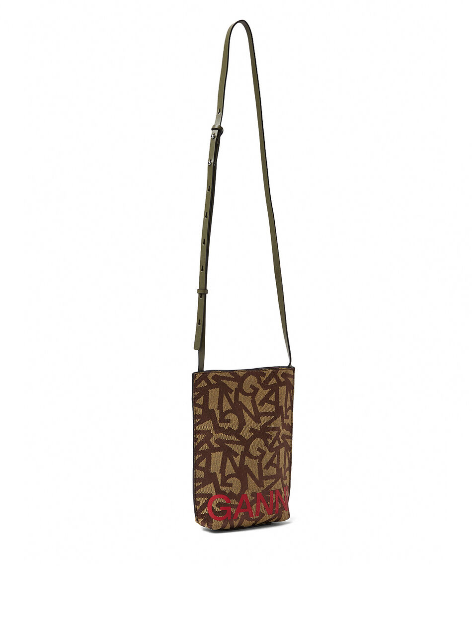 Banner Jacquard Small Shoulder Bag