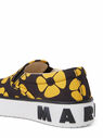 Marni x Carhartt Paw Sneakers in Giallo Giallo flmca0250017yel