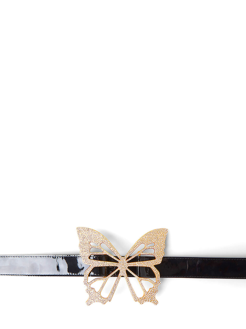 Belt in Patent Leather Black