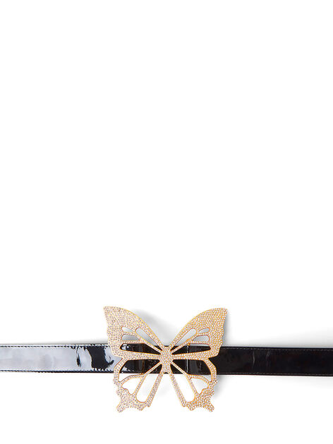 Belt in Patent Leather Black