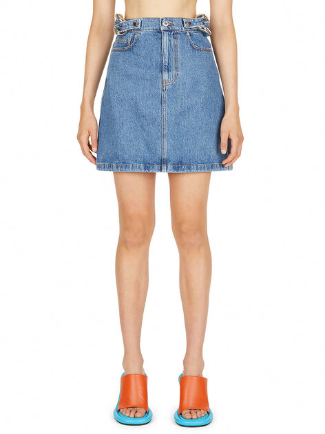 Chain Link Mini Skirt