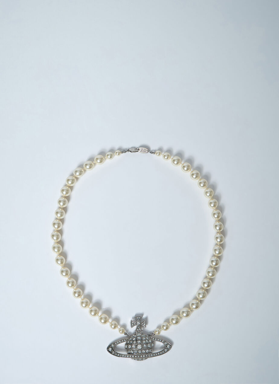 Bas Relief Pearl Necklace