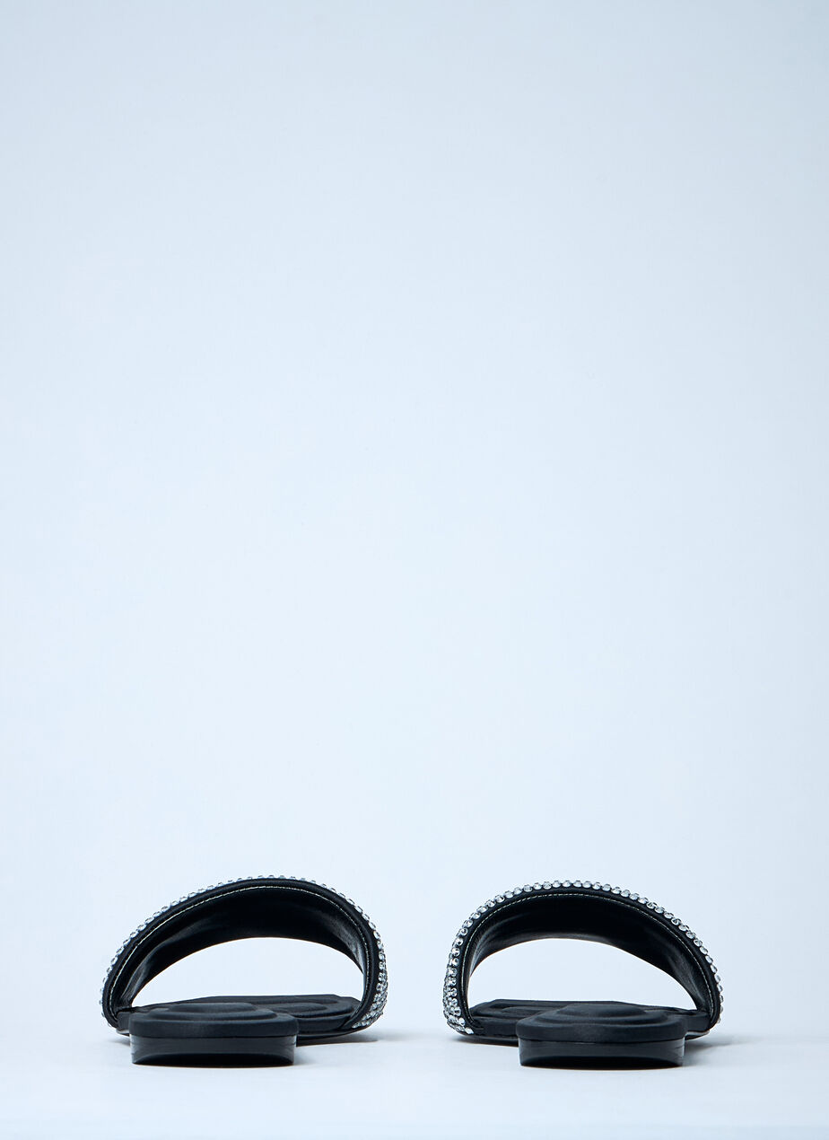 Embellished Logo Motif Slides