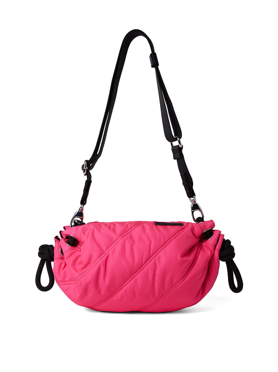 Quilted Tech Duffle Shoulder Bag