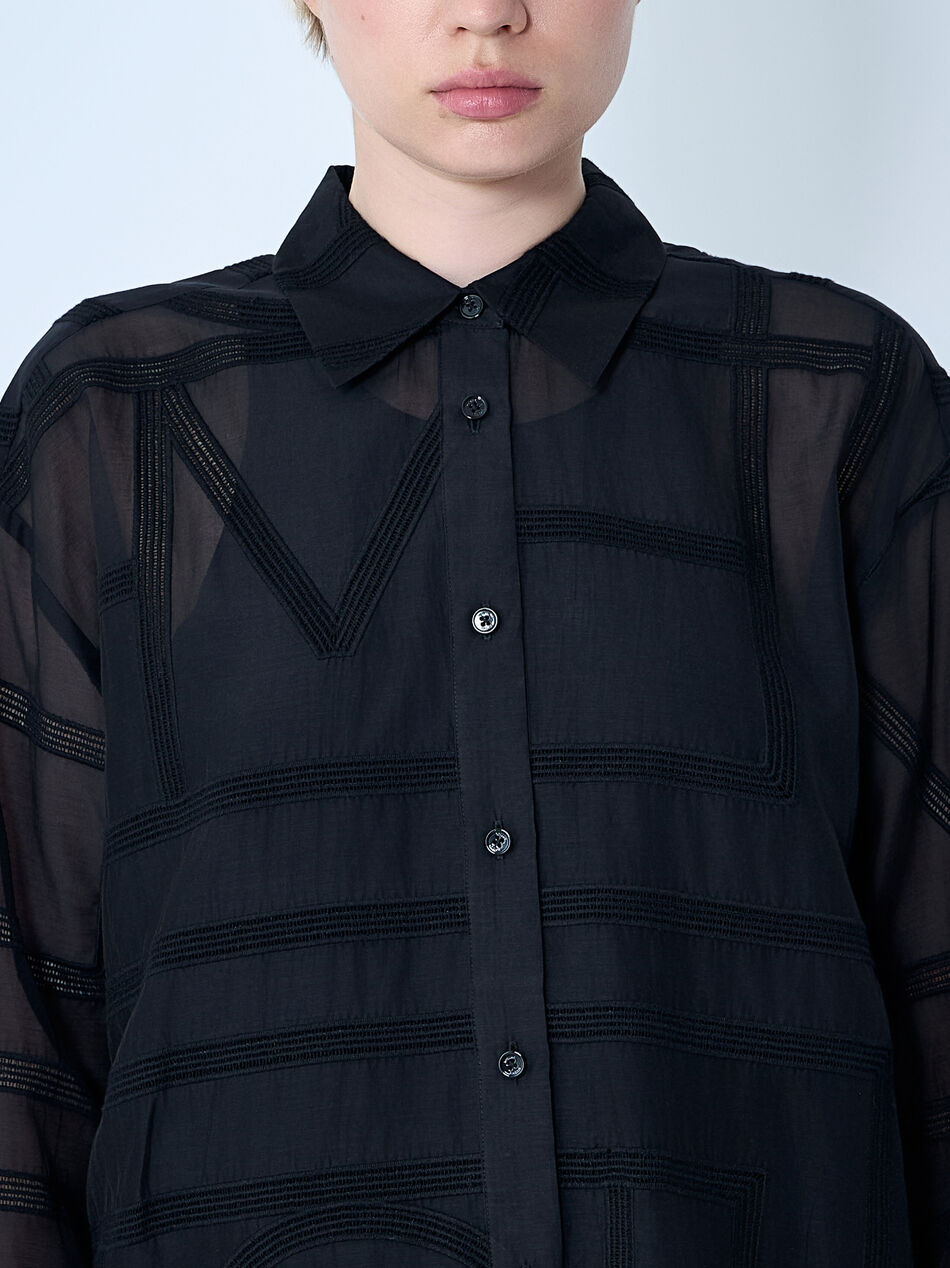 Classic Crochet Shirt