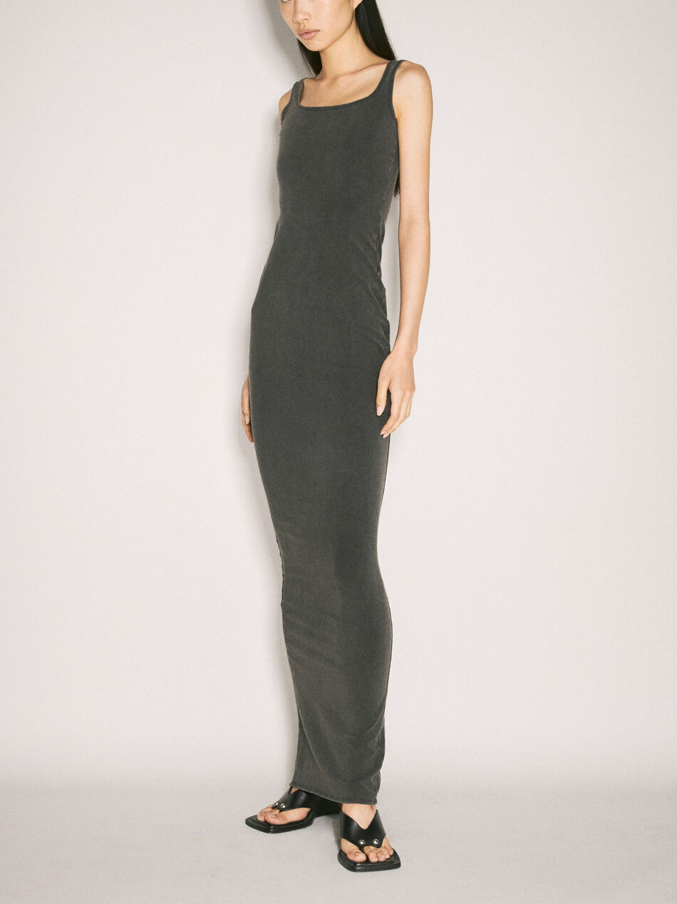 Square Neck Maxi Dress