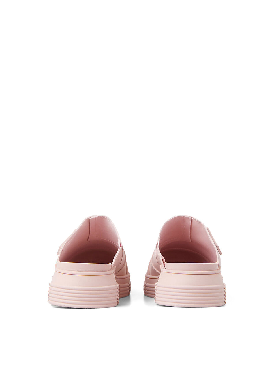 Pink Recycled Rubber City Mules
