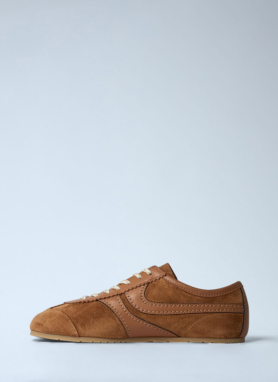 Suede Low-Top Sneakers