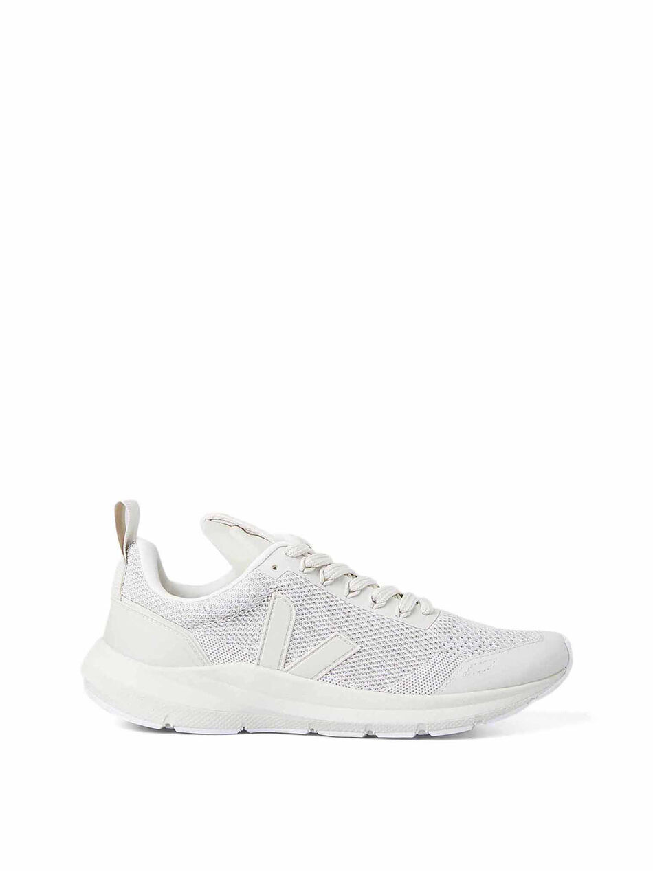 Grey Runner Sneakers with Logo