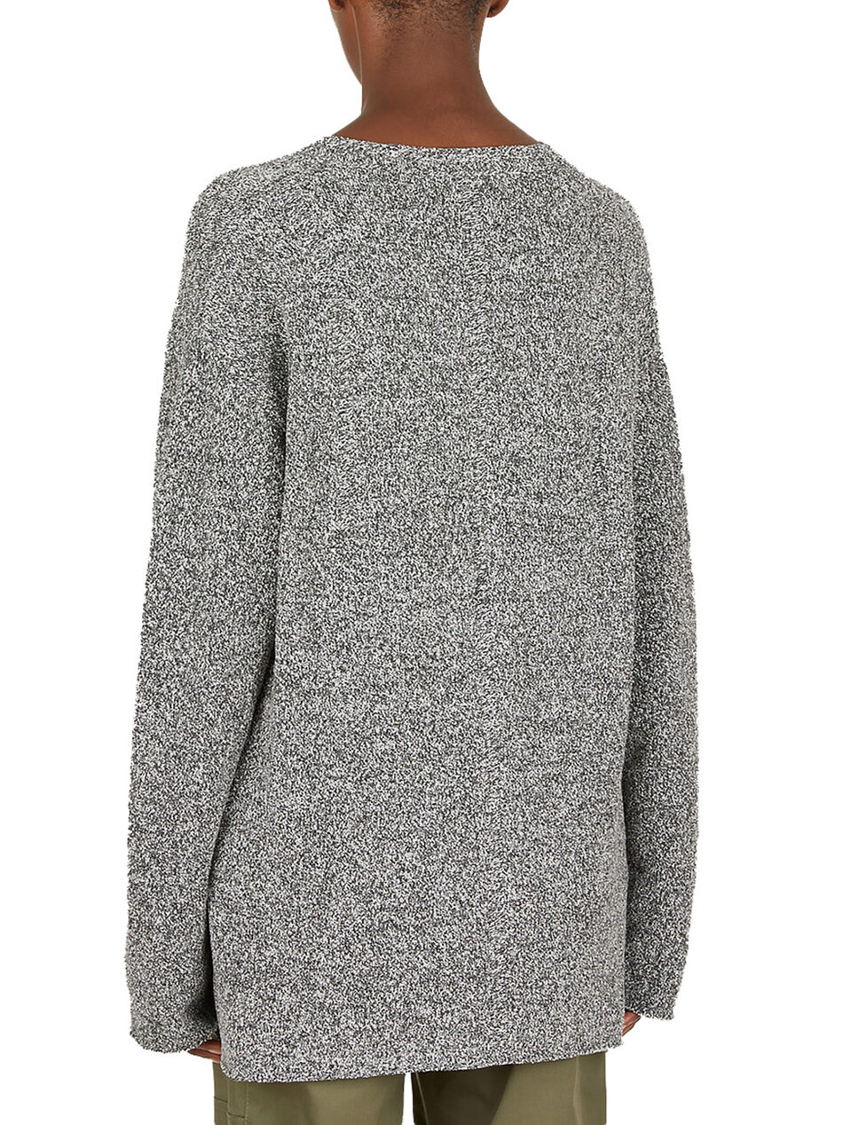 Marled Boucle V-Neck Sweater
