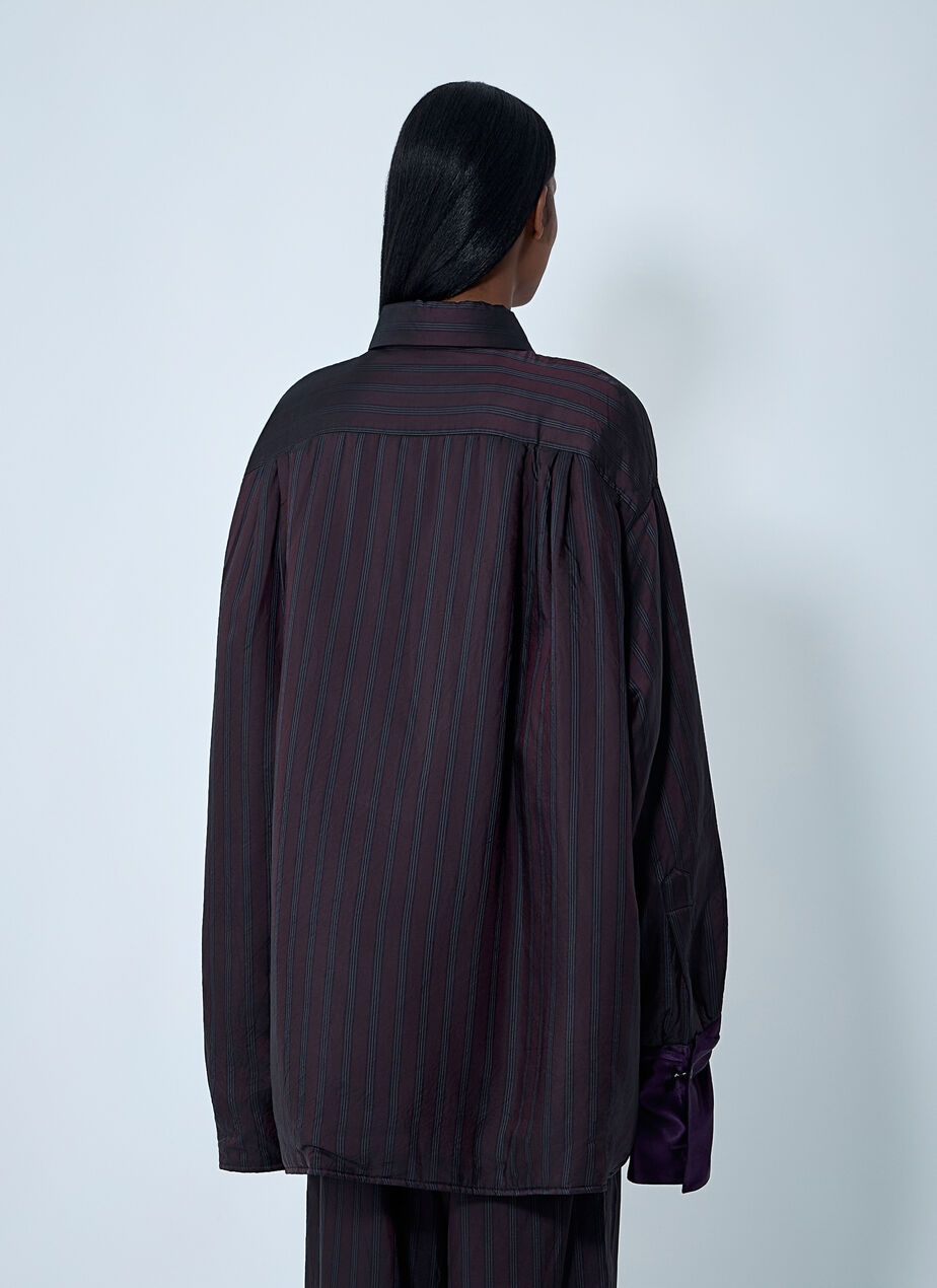 Striped Button-Down Shirt