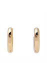 Paco Rabanne XL Link Hoop Earrings in Gold Gold flpac0250059gld