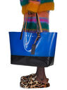Marni Tribeca Vertical Shopping Tote Bag Blue flmni0149038blu