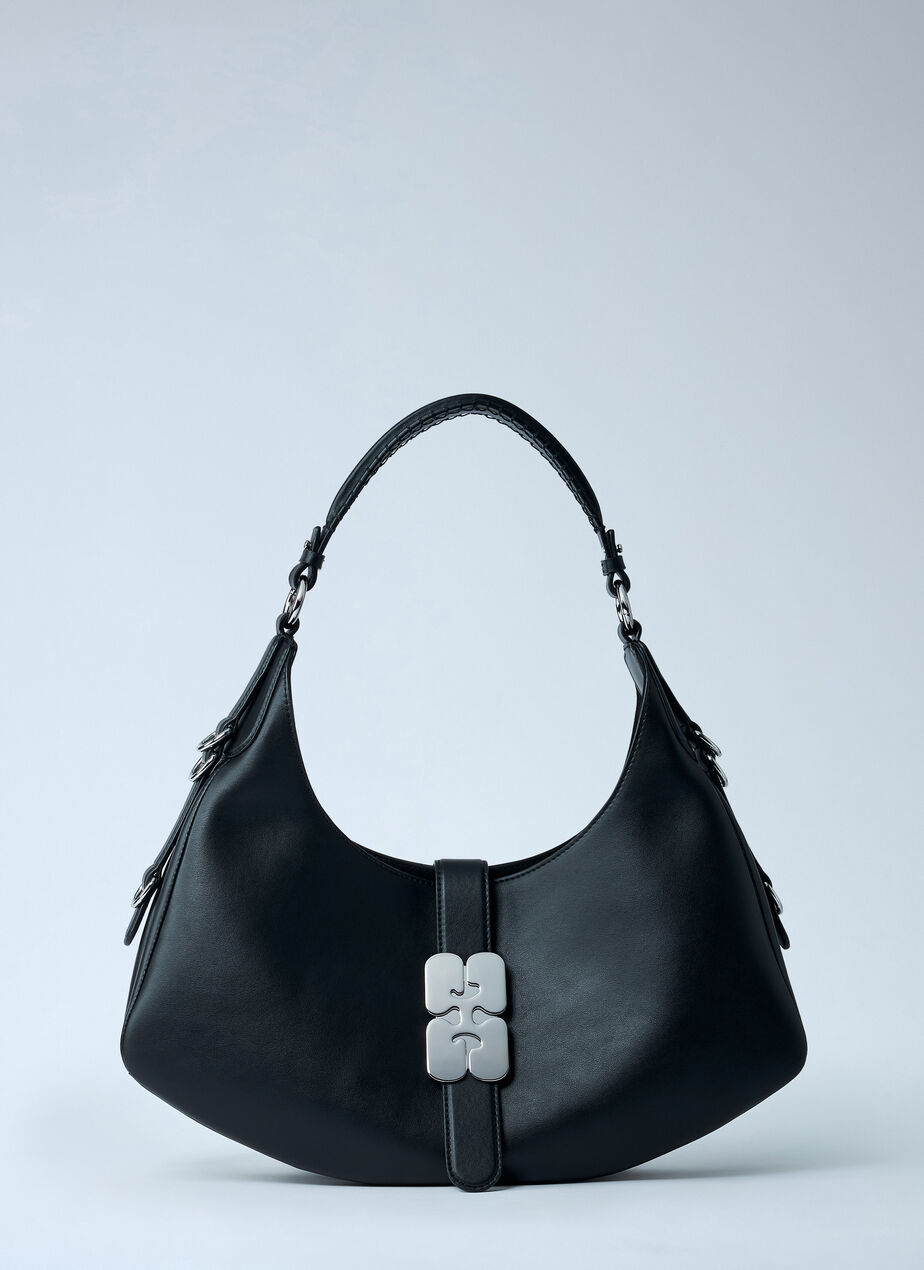 Small Kat Silver Shoulder Bag