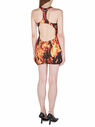 VETEMENTS Fire Mini Dress Black flvet0247018blk