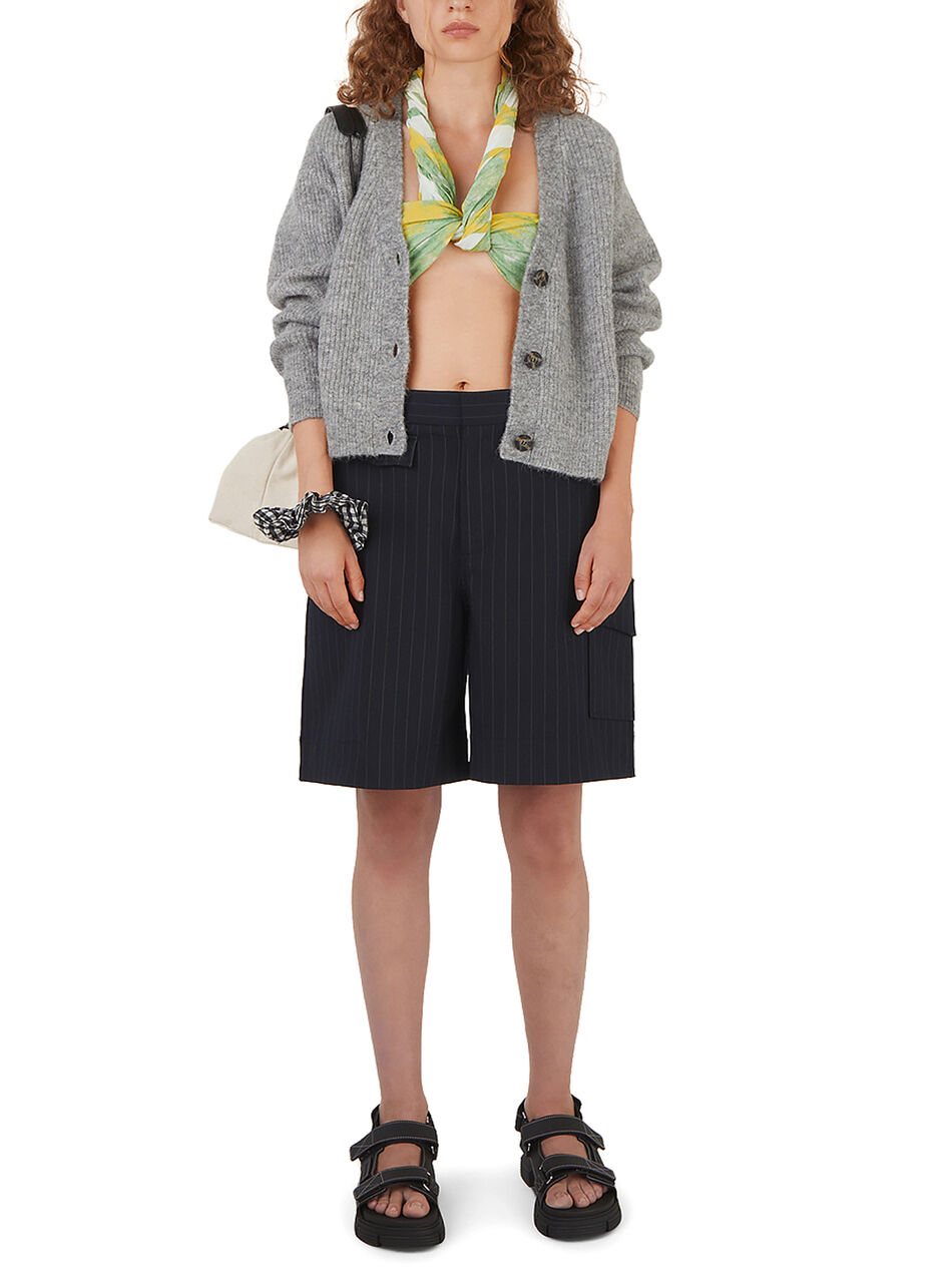 Wool V-Neck Cardigan