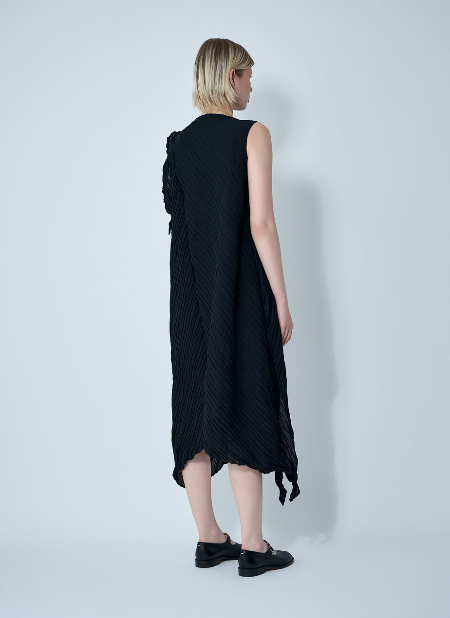 Wrinkled And Twisted Dress