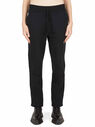 1017 ALYX 9SM Black Track Pants with Logo Embroidery Black flaly0249007blk
