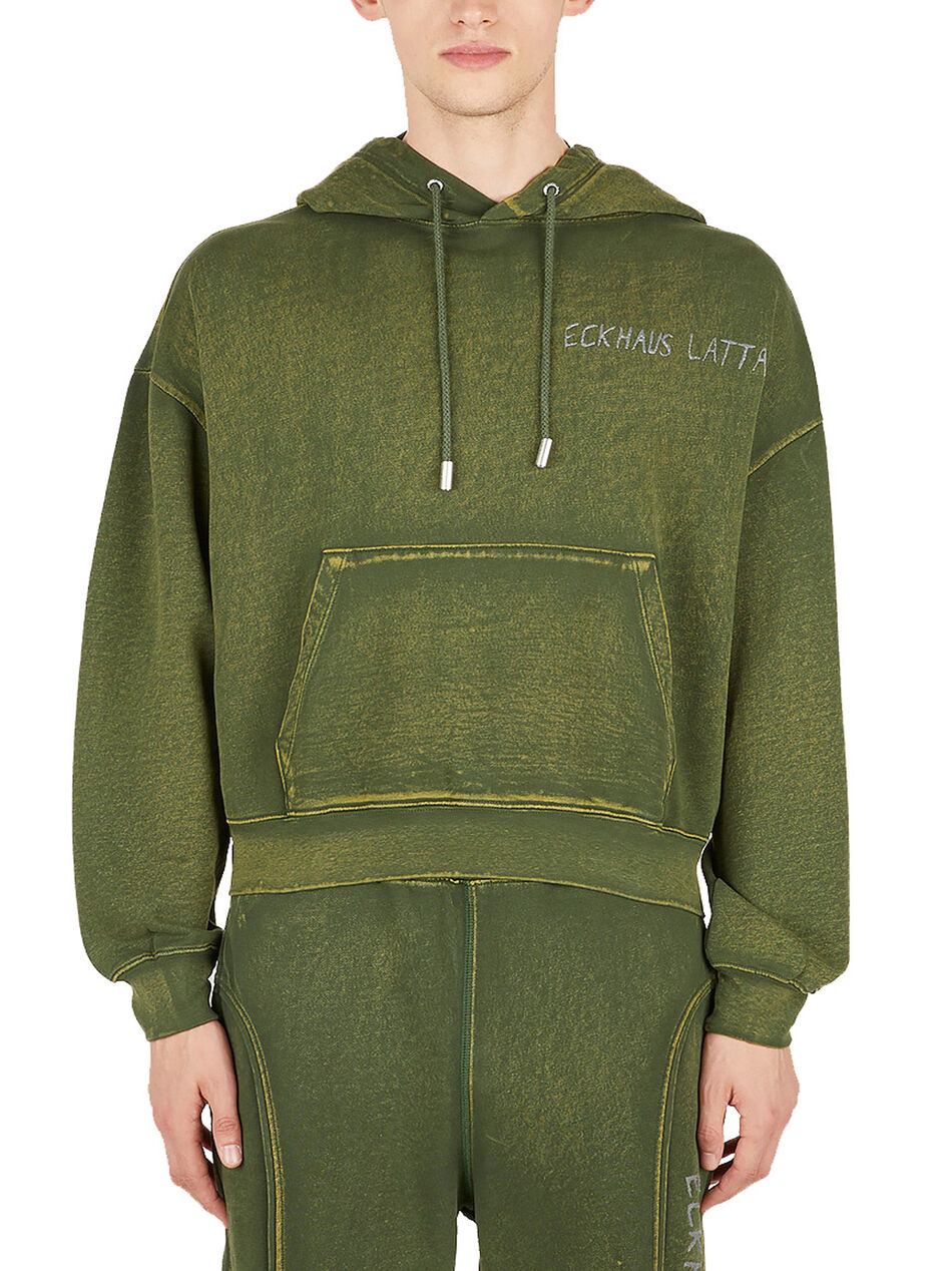 Logo Print Hooded Sweatshirt