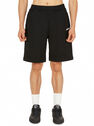 Burberry Black Shorts with Logo Black flbur0149030blk