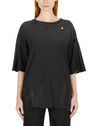 Acne Studios Distressed T-Shirt  flacn0250076blk