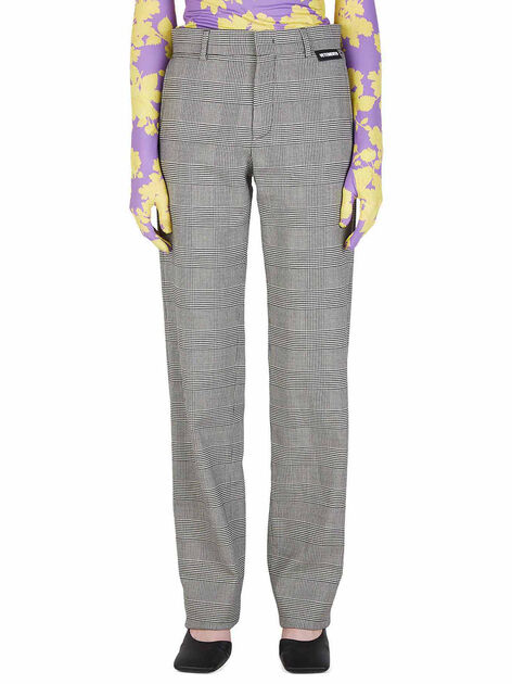 High Waist Tailored Pants