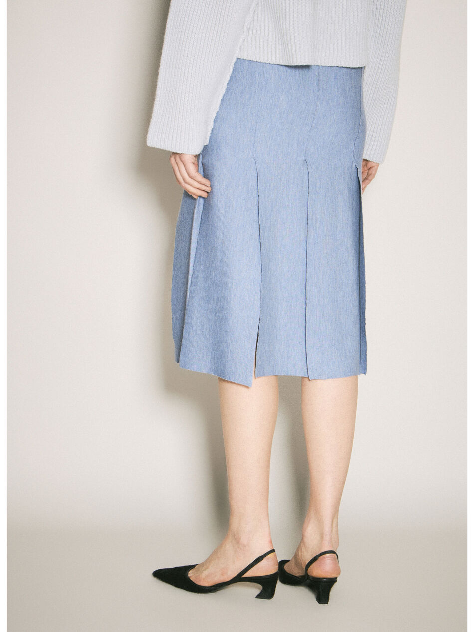 Wool-Silk Skirt