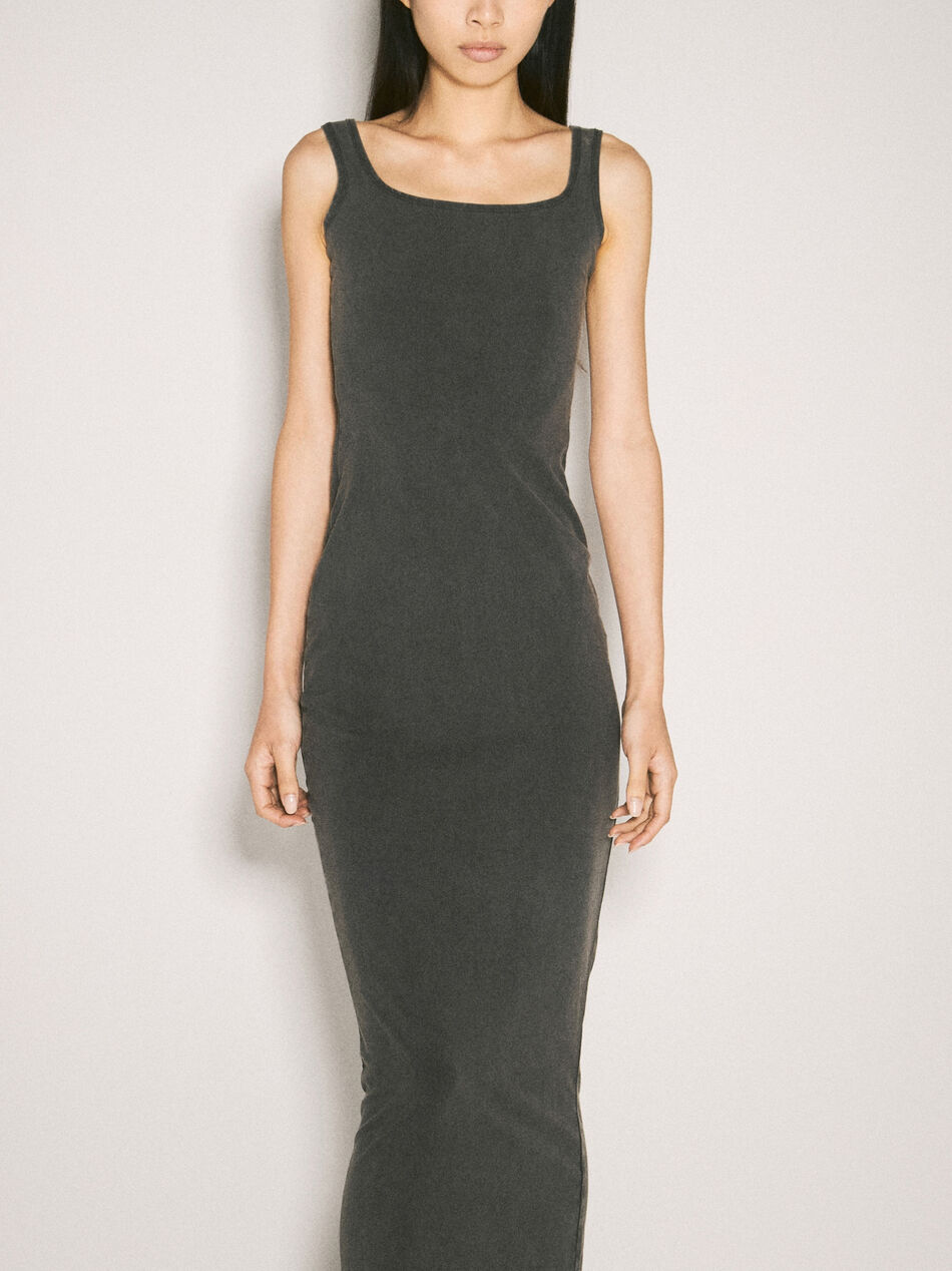 Square Neck Maxi Dress