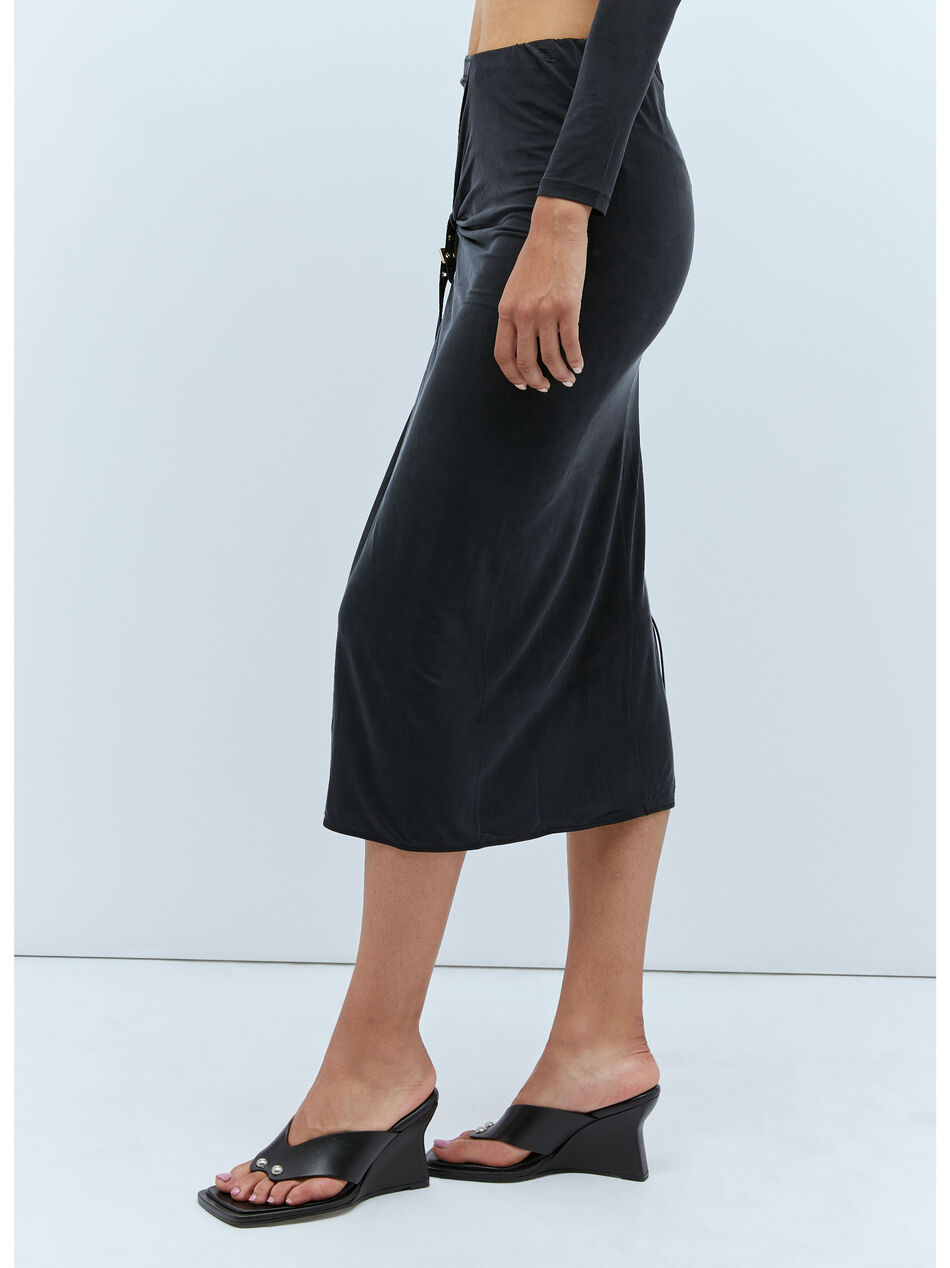 La Jupe Pareo Croissant Gonna