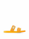 BY FAR Easy Sandals in Orange Leather  flbyf0247035ora