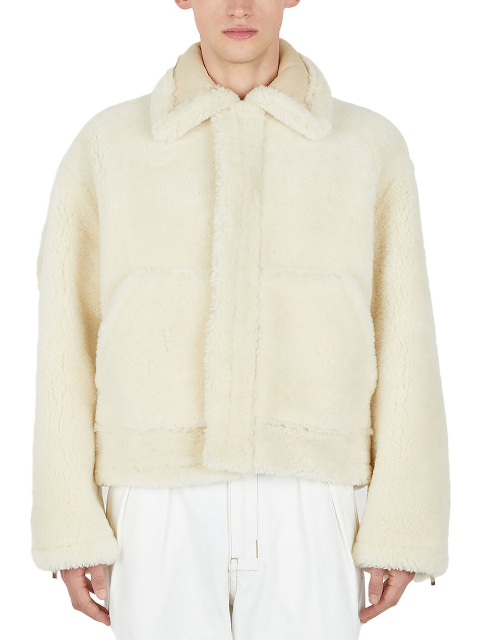 Le Mantea Pastre Shearling Jacket