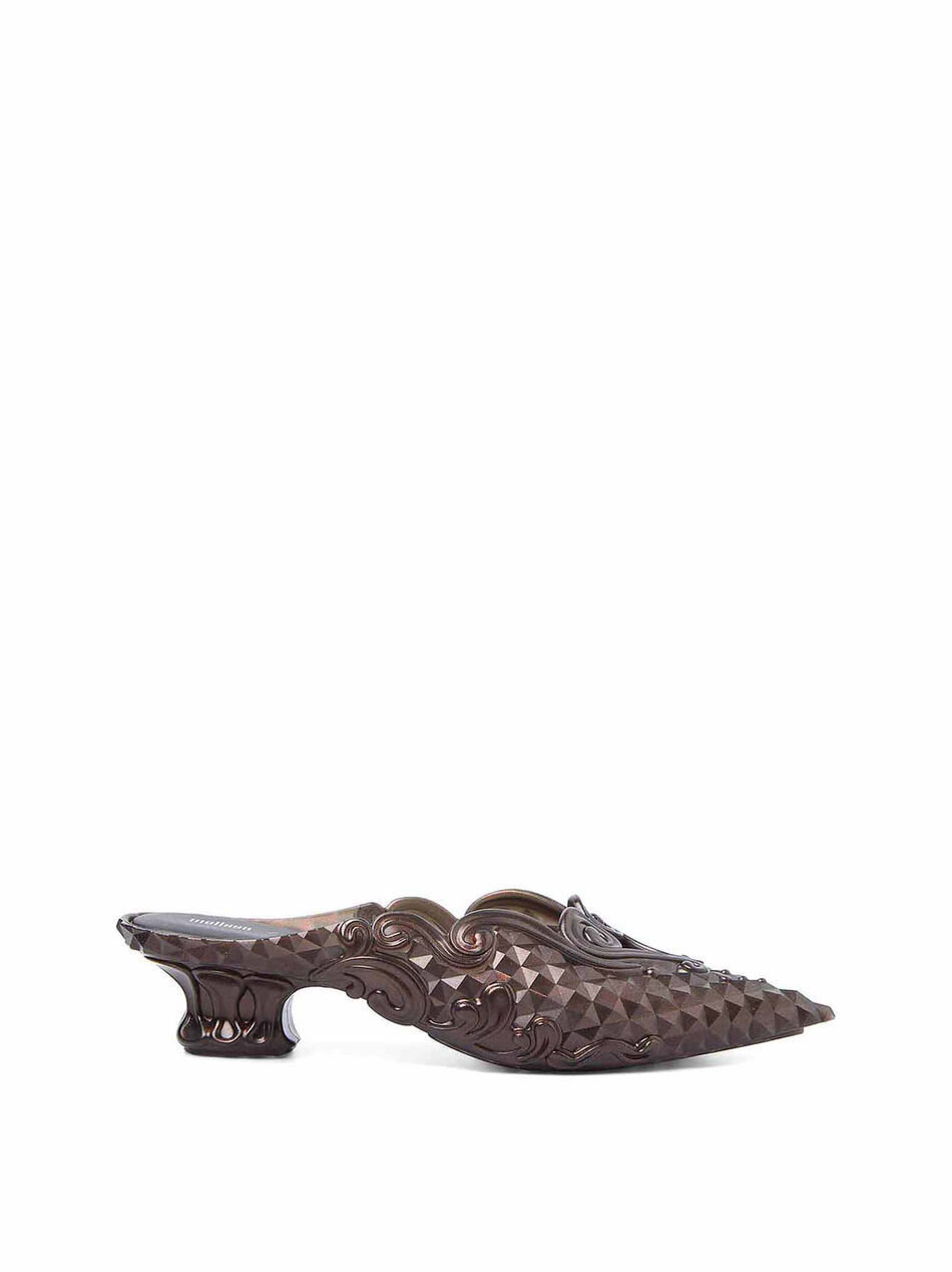x Melissa Brown PVC Mules Shoes