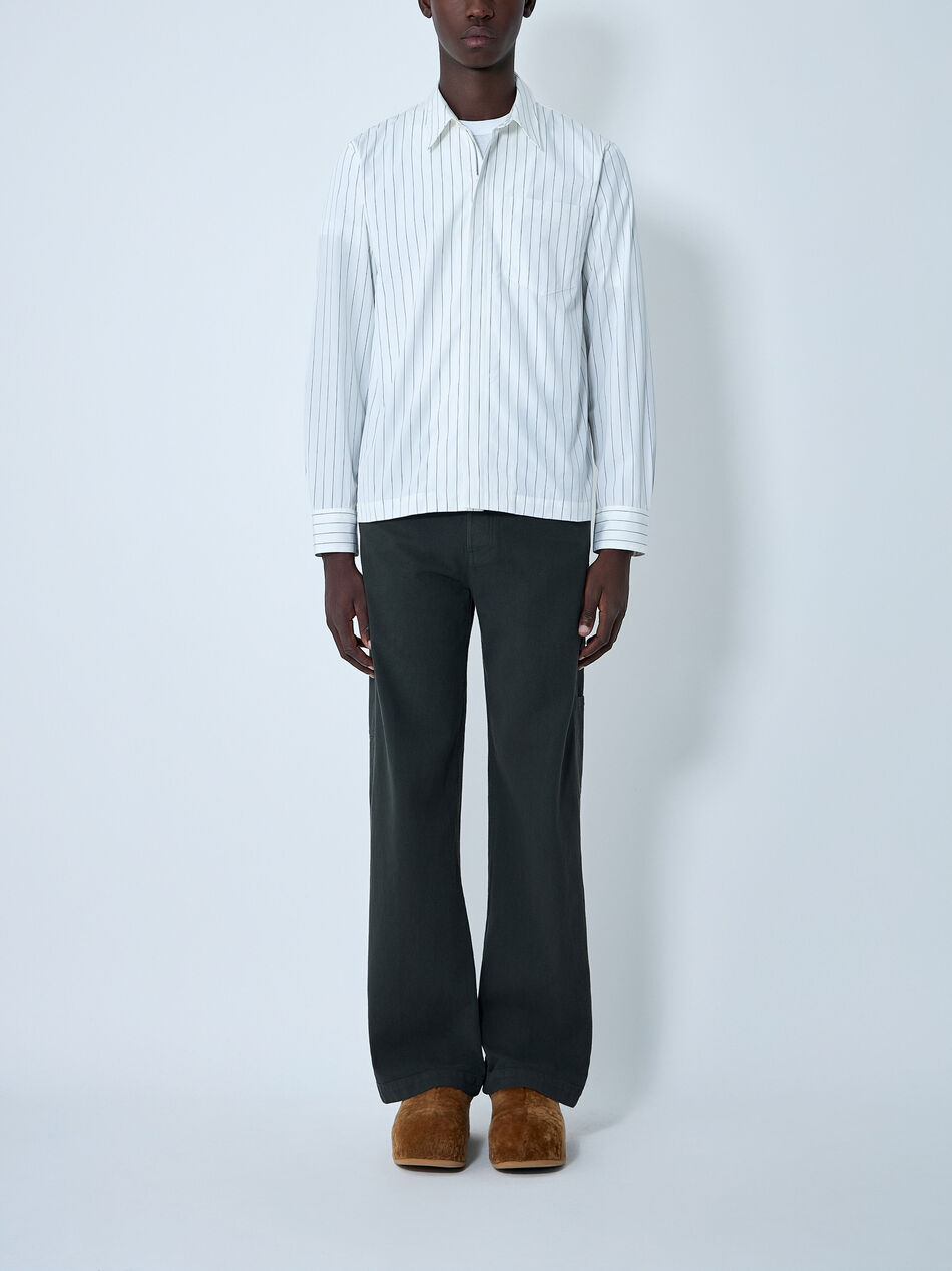 Drawstring Cotton Pants