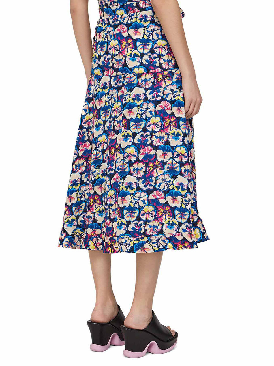 Skirt with Knot Details