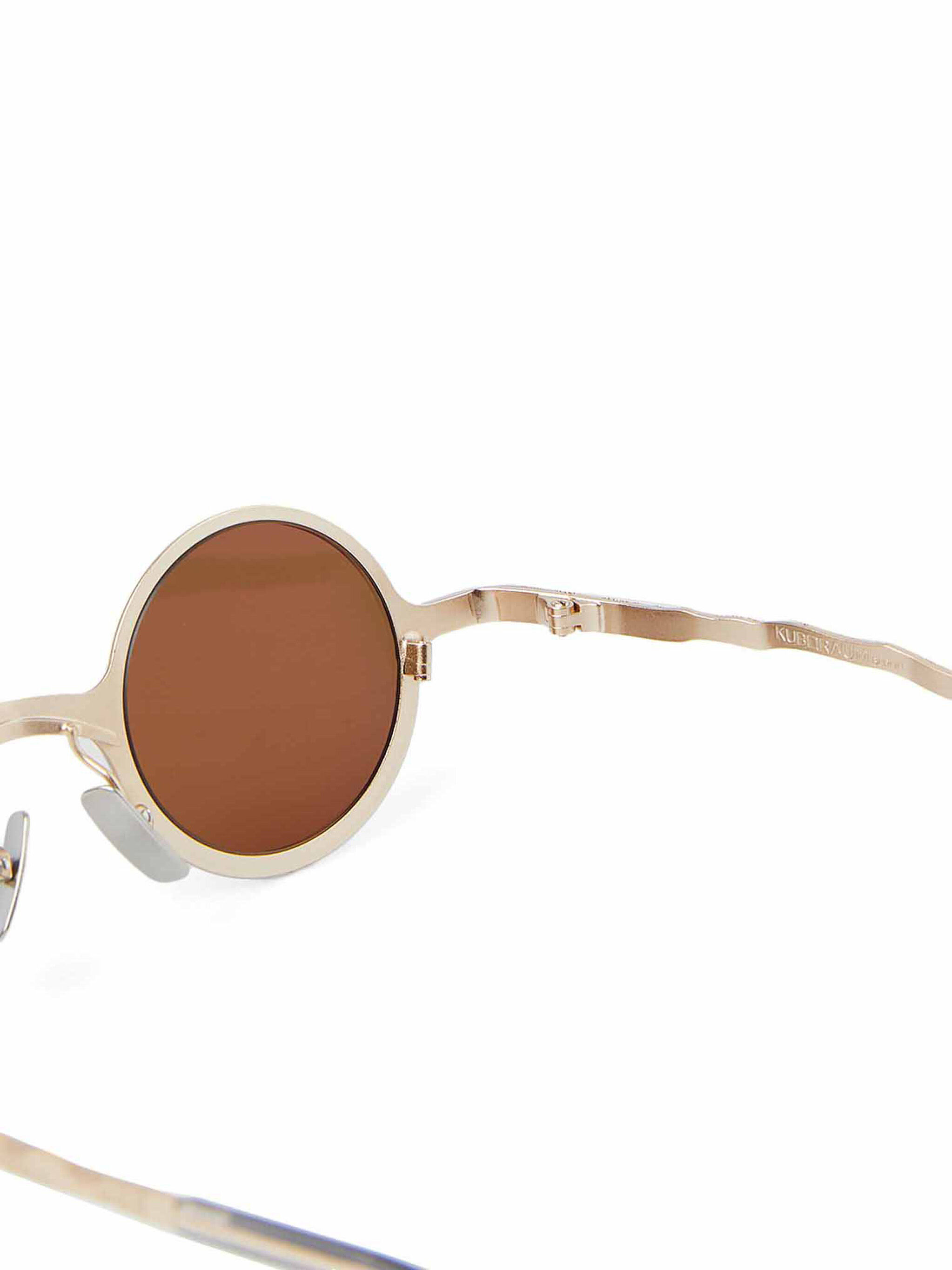 Kuboraum Z17 Gold Sunglasses | THE FLAMEL®