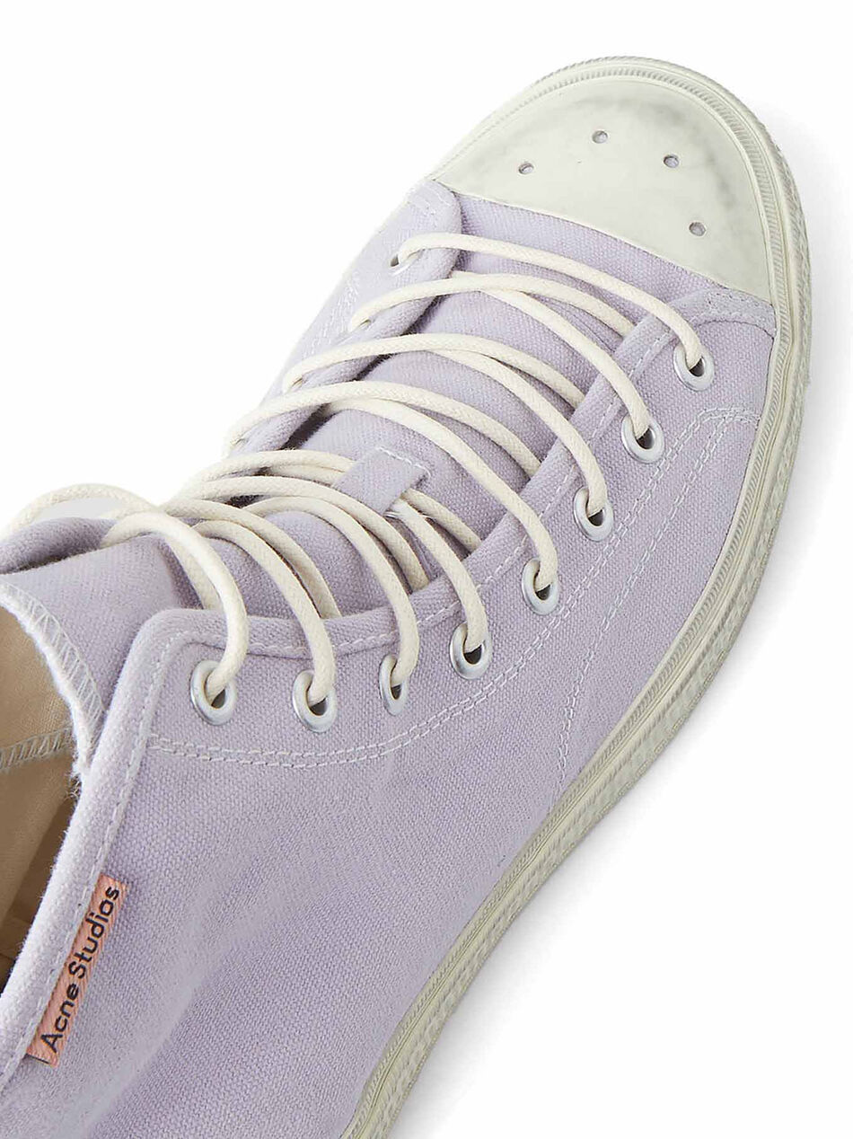 Low Top Lilac Sneakers
