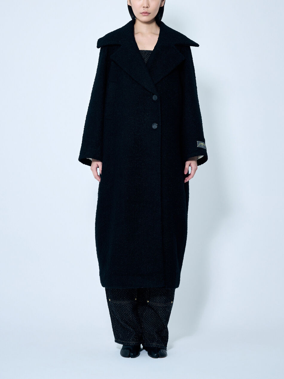 Boucle Wool Coat