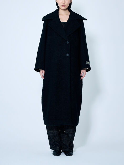 Boucle Wool Coat