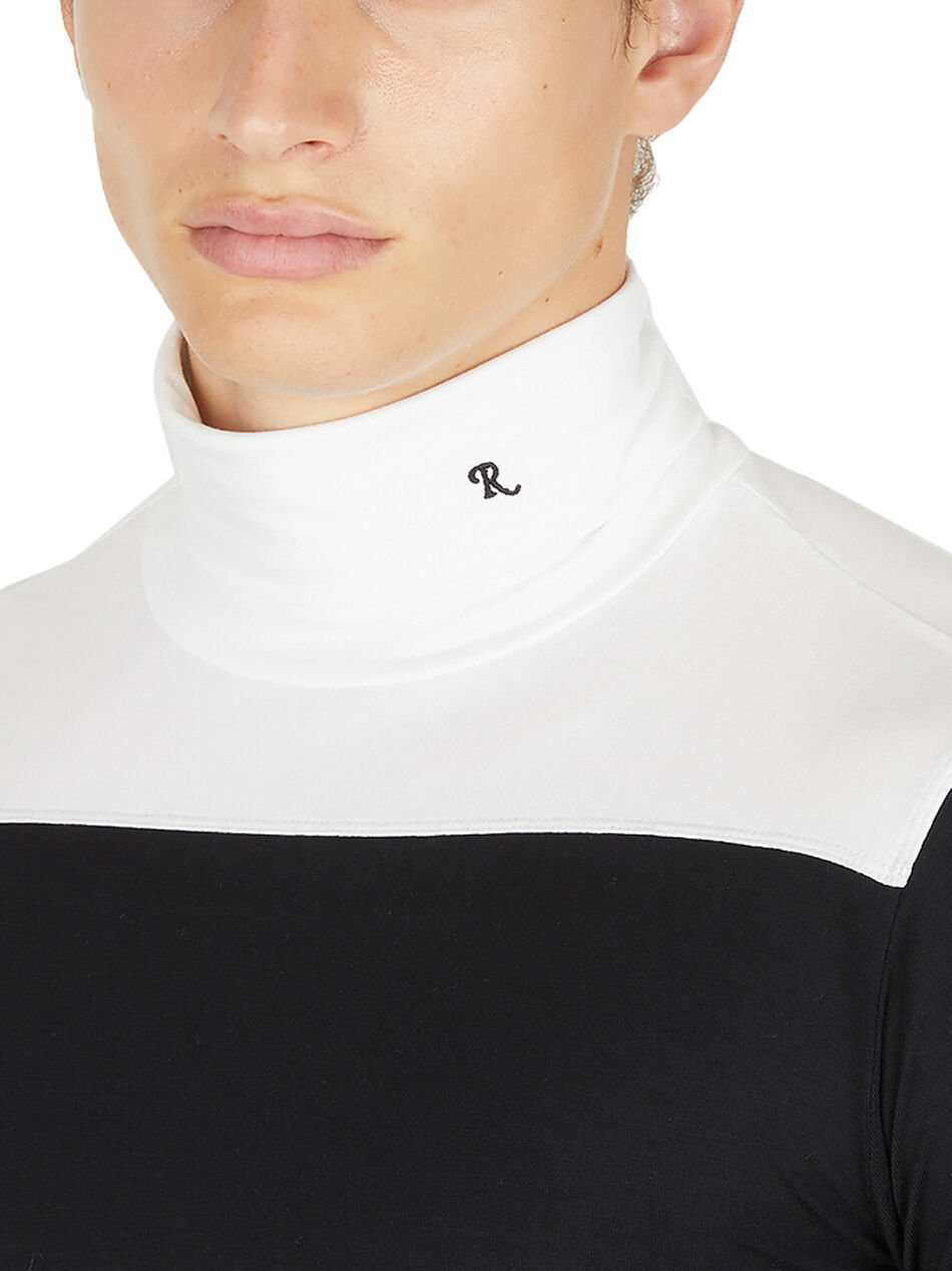 Colour Block Long Sleeved Top