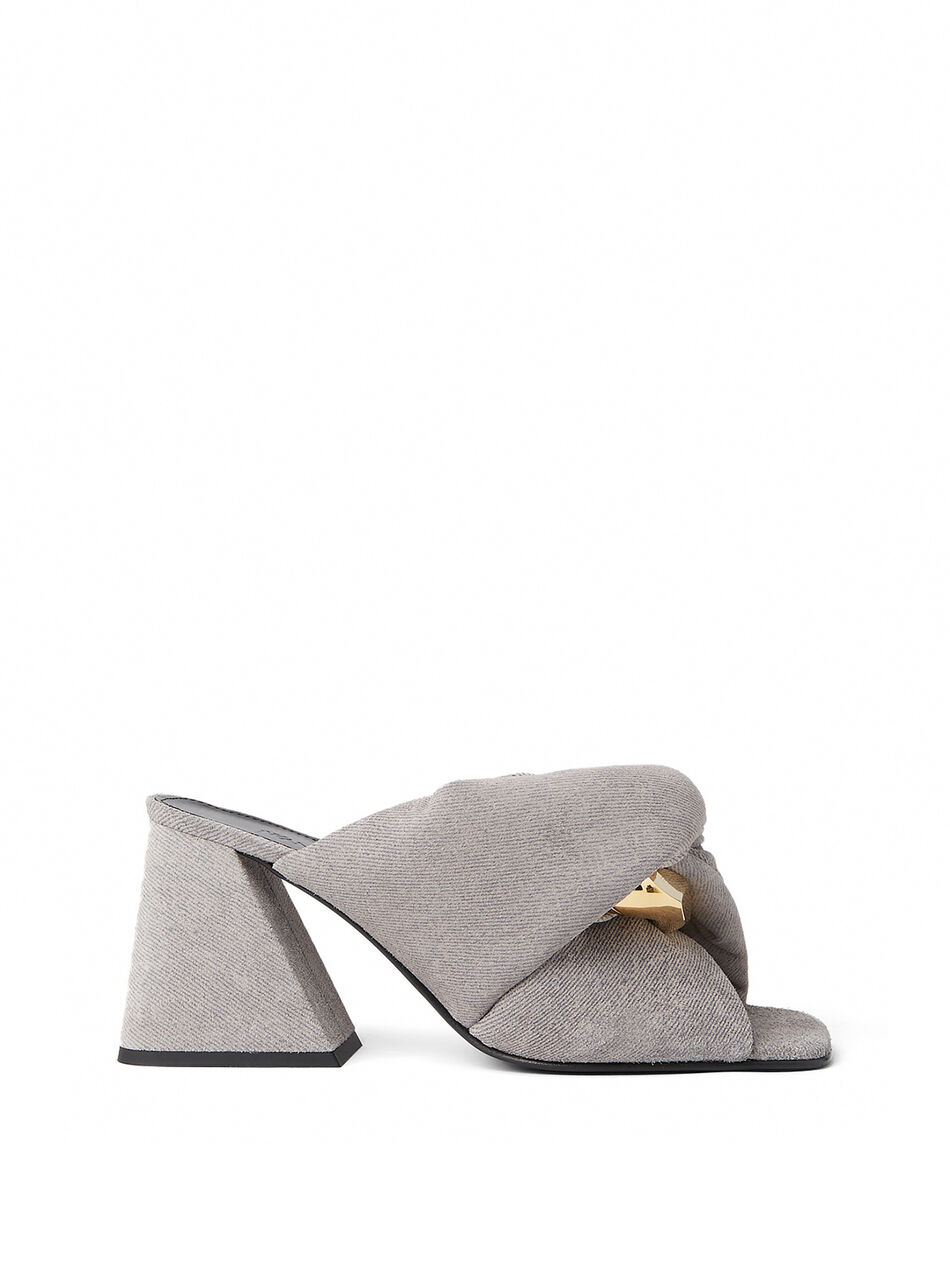 Twisted Heel Chian Sandal