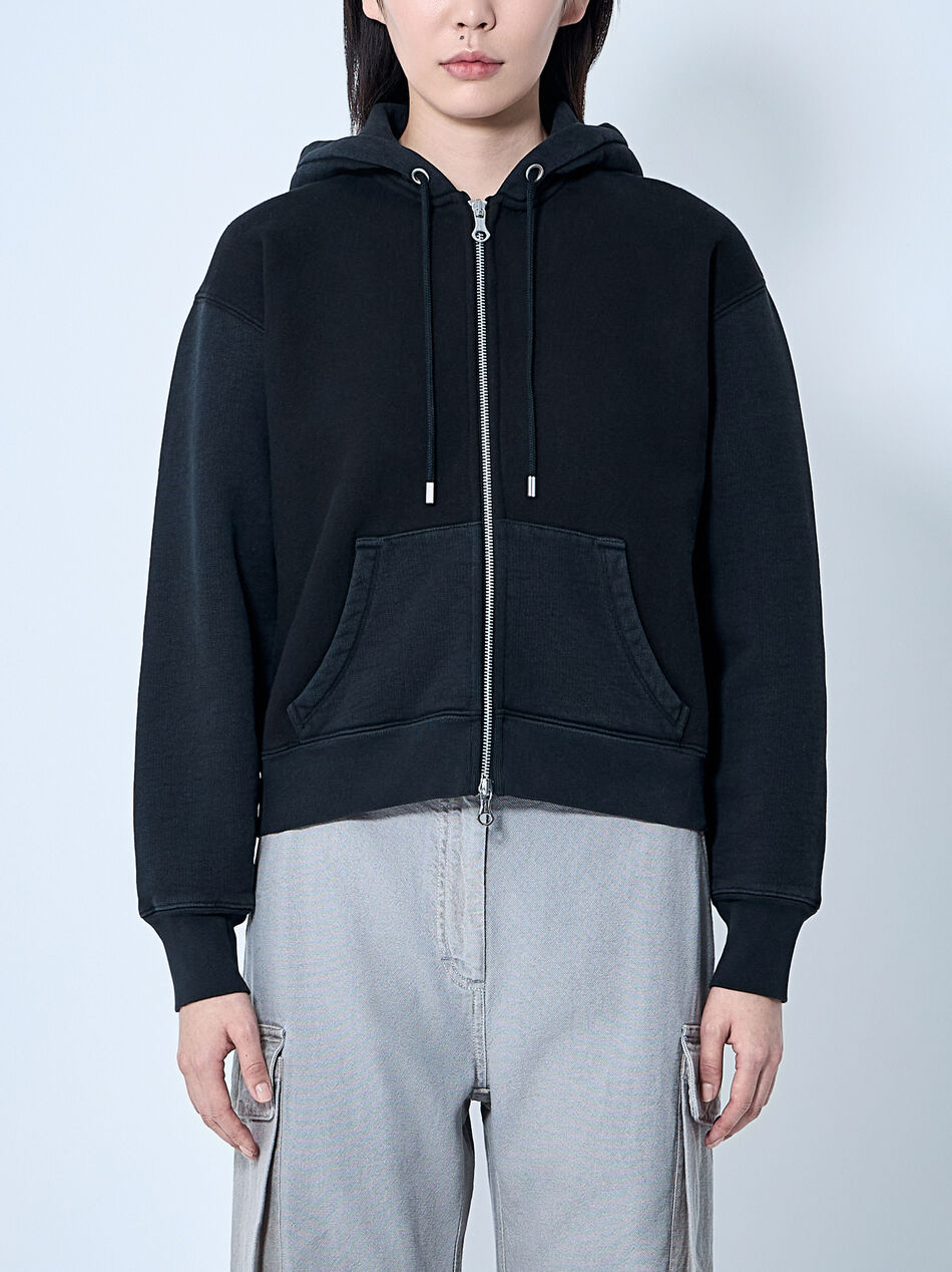 Mischief Hooded Zip-Up Sweatshirt