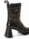Eytys Gaia Black Leather Boots  fleyt0242012blk